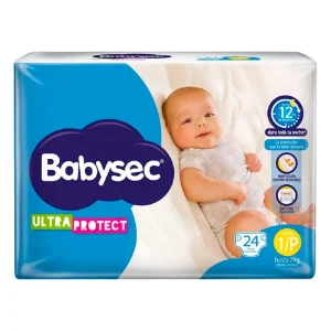 Pañales Babysec Ultra Protect Etapa 1 X 24Und