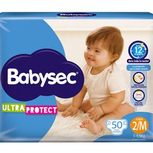 Pañales Babysec Ultra Protect Etapa 2 - 50und