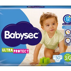 Pañales Babysec Ultra Protect Etapa 3 - 50und