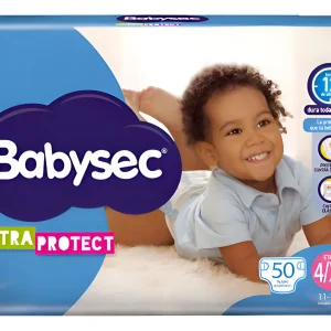 Pañales Babysec Ultra Protect Etapa 4 - 50und