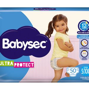 Pañales Babysec Ultra Protect Etapa 5 - 50und