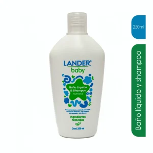 Baño Y Shampoo Líquido Lander - 250ml
