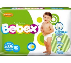 Pañales Bebex Etapa 5 - 50und