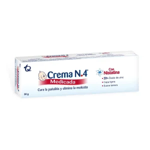 Crema No 4 Medicada Tubo - 30g