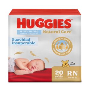 Pañales Huggies Natural Care Etapa 0