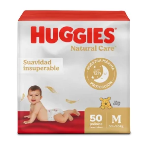 Pañales Huggies Natural Care Etapa 2
