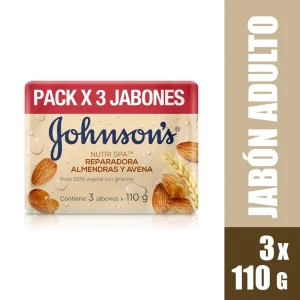 Jabón Johnsons Avena X 3Und
