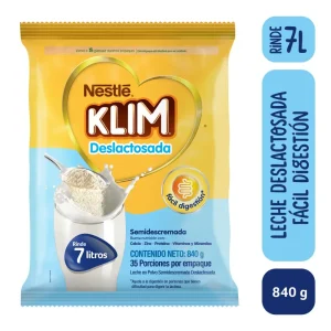 Leche Klim Deslactosada 840 Gr