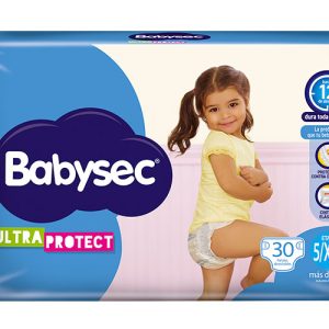 Pañales Babysec Ultra Protect Etapa 5