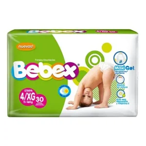 Pañales Bebex Etapa 4