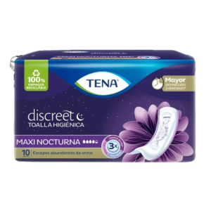 Tena Mujer Maxi Night - 10 Und