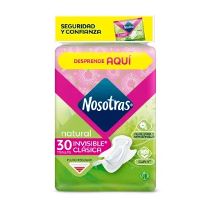 Toallas Nosotras Invisible Clasica X 30Und