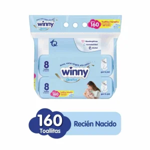 Toallas Winny Sensitive Recién Nacido - 160und
