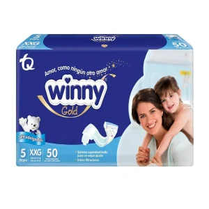 Pañales Winny Gold Fit Etapa 5 - 50und