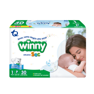 Pañales Winny Ultratrim Sec Etapa 1 - 30und
