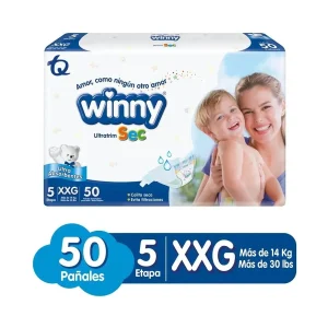 Pañales Winny Ultratrim Sec Etapa 5 - 50und