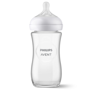 TETERO NATURAL VIDRIO GRADO FARMACÉUTICO 8OZ